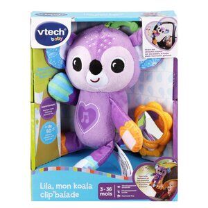Brand New (French Version) 🐨 VTech Grab & Go Koala  🎵👶